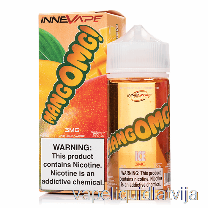 Mangomg! Ledus - Innevape E-šķidrums - 100ml 0mg Vape šķidrums